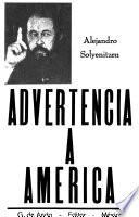 Advertencia a América
