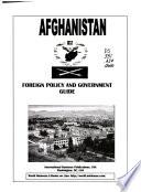 Afghanistan, Foreign Policy & Government Guide
