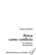 Africa como conflicto