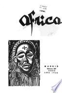 Africa; revista de acción española