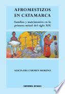 Afromestizos en Catamarca