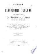 Agenda de legislación federal
