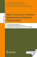 Agile Processes in Software Engineering and Extreme Programming