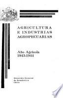 Agricultura e industrias agropecuarias y pensca