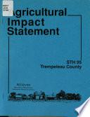 Agricultural Impact Statement, STH 95, Trempealeau County