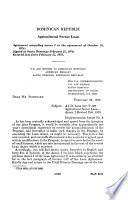 Agricultural Sector Loan