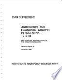 Agriculture and Economic Growth in Argentina, 1913-84