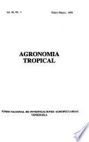 Agronomía tropical