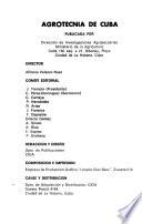 Agrotecnia de Cuba