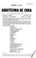 Agrotecnia de Cuba