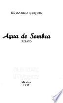 Agua de sombra