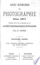 Aide-mémoire de photographie