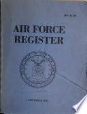Air Force Register