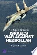 Air Operations in Israel's War Against Hezbollah