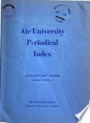 Air University Periodical Index