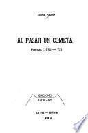 Al pasar un cometa