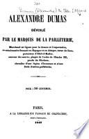 Alexandre Dumas dévoilé par le Marquis de la Pailleterie