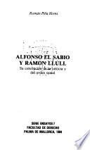 Alfonso el Sabio y Ramón Llull