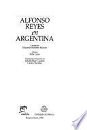 Alfonso Reyes en Argentina