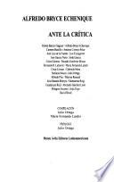 Alfredo Bryce Echenique ante la crítica
