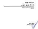Algo que decir