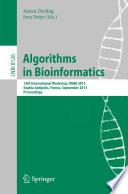 Algorithms in Bioinformatics