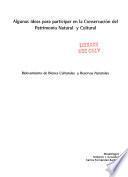 Algunas ideas para participar en la conservación del patrimonio natural y cultural