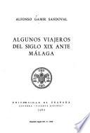 Algunos viajeros del siglo XIX ante Málaga
