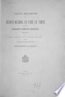 Alguns documentos do archivo nacional da Torre do Tombo ácerca das navegações e conquistas portuguezas
