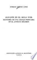 Alicante en el siglo XVIII