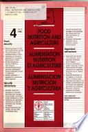 Alimentación, Nutrición Y Agricultura