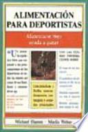 Alimentación para deportistas