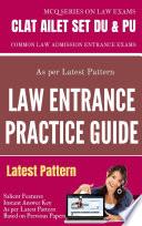All LAW ENTRANCE EXAMS CLAT AILET SET DU PU PRACTICE GUIDE BOOK