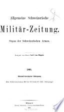 Allgemeine schweizerische Militärzeitung