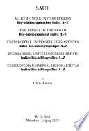 Allgemeines Künstlerlexikon: Gaci-Hodson