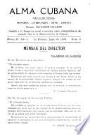 Alma cubana, publicacion mensual