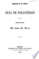 Almanaque de las oficinas y guía de forasteros