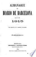 Almanaque del diario de Barcelona