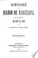 Almanaque del diario de Barcelona para del año ...
