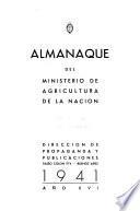 Almanaque del Ministerio de Agricultura