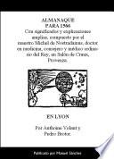 Almanaque para 1566 de Nostradamus