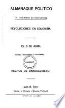 Almanaque politico (el libro blanco del conservatismo) ...
