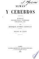 Almas y cerebros; historias sentimentales, intimidades parisienses, etc