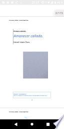Amanecer callado.