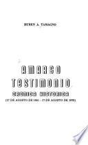 Amargo testimonio