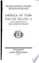 América en tiempos de Felipe II