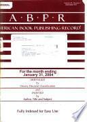 American Book Publishing Record