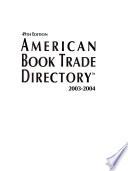 American Book Trade Directory