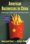 American Businesses in China