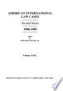 American International Law Cases
